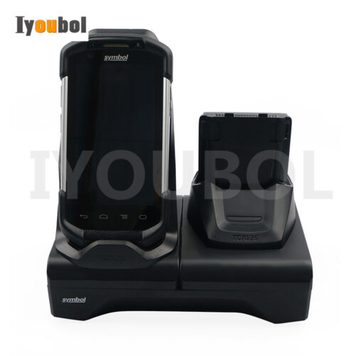 N0-OEM Symbol TC70 TC70X TC72 TC77 2-Slot Charging Cradle Dock with USB Connector(CRD-TC7X-SE2)
