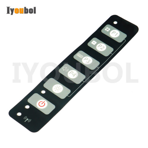 P1, P2, Power key Overlay replacement for Motorola Symbol VC70N0