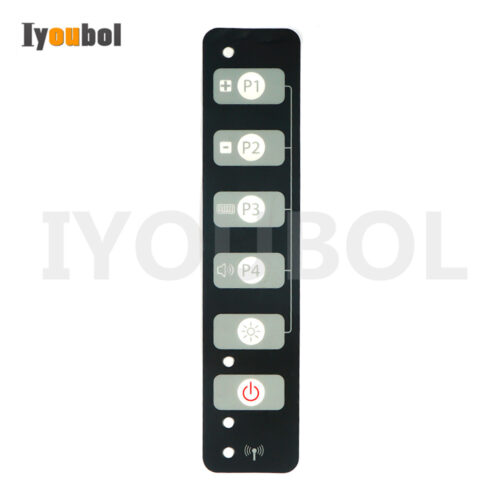 P1, P2, Power key Overlay replacement for Motorola Symbol VC70N0
