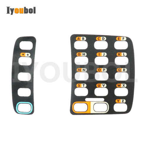 2nd version Set of Keypad Nameplate/ Overlay for Symbol WT4070, WT4090, WT41N0