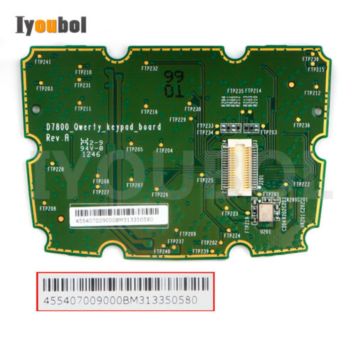 Keypad PCB (QWERTY) Replacement for Honeywell Dolphin 7800