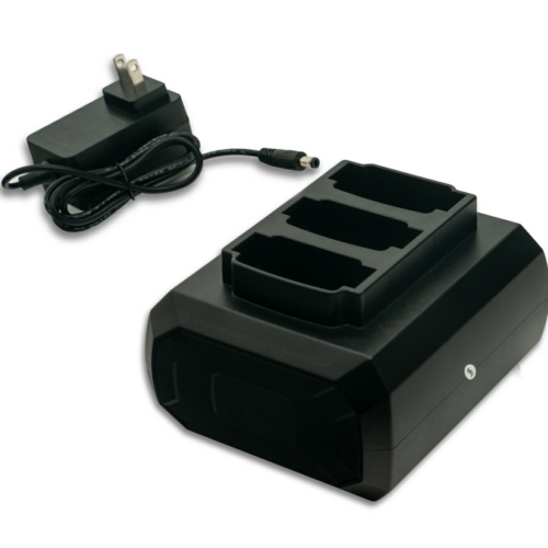 3-Slot Battery Charger Cradle with power supply for Zebra MC9300 MC930B-G