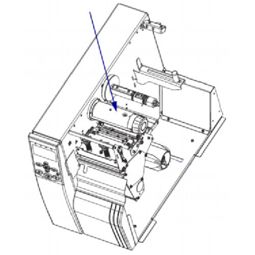140Xi4 Ribbon Take Up Spindle G48250