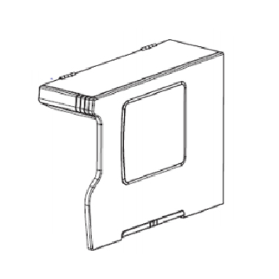 220Xi4 Media Cover Standard Door P1006039