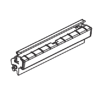 Front Bezel, Dispenser P1031815-013