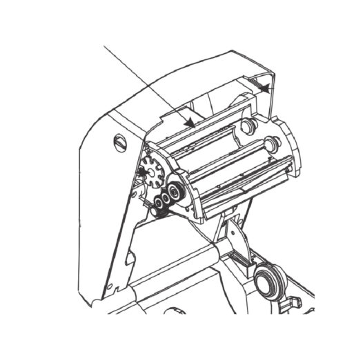 Ribbon Carriage w/o print head G105910-061