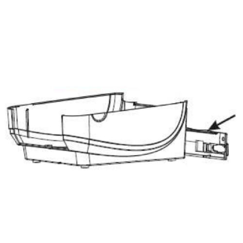 Back Panel, USB/Serial/Ethernet (Direct Thermal) 105934-086
