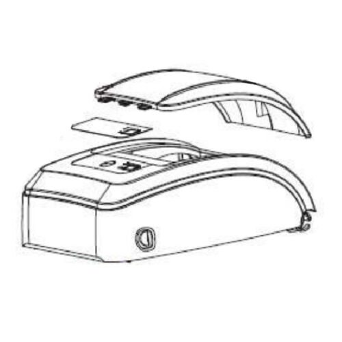 Cover Assy ( Thermal Transfer) (includes Media Window) P1027135-050