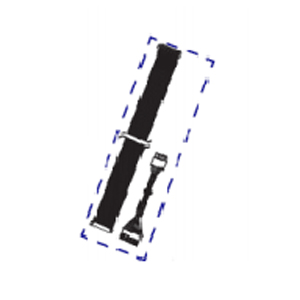 Cables for Printhead (power, data, ground) ZE500 Series P1046696-007