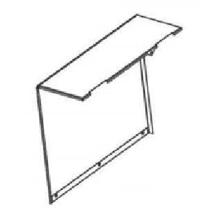 Electronics Cover ZT230 or ZT210 P1037974-034