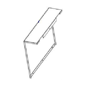 Electronics Cover ZT400 Series P1058930-003