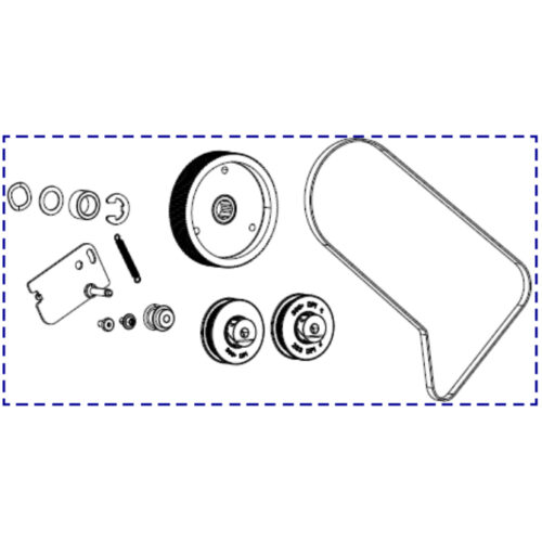 Rewind Drive System ZT510 P1083347-019