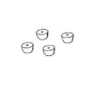 Feet for the Printer ZT600 Series P1083320-095