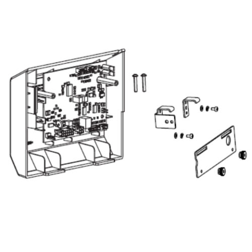 Cover with PCBA for the Cutter ZT610 P1083320-120