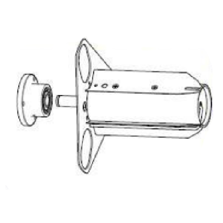 Replacement Media Rewind Spindle (includes bearing) ZT620 P1083320-071