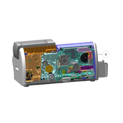 Kit Motor for Ribbon Take-Up Spindle ZXP7 P1037750-145