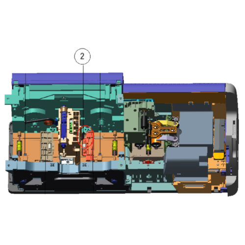 Kit Ribbon Tricolor Sensor ZXP7 P1037750-040