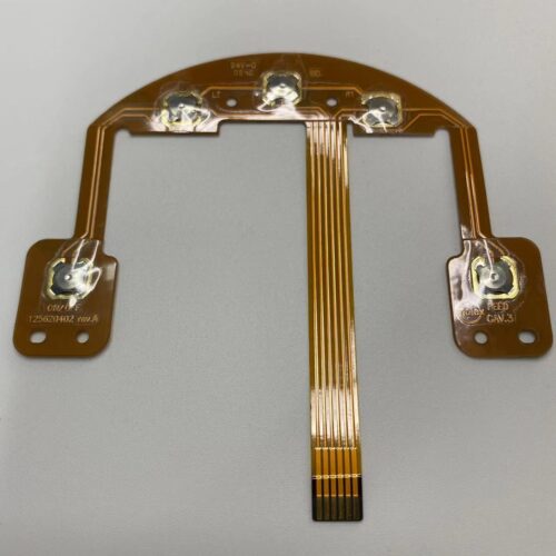 Keypad PCB with flex cable Replacement for Zebra P4T