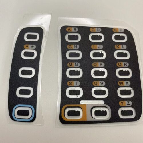 2nd version Set of Keypad Nameplate/ Overlay for Symbol WT4070, WT4090, WT41N0