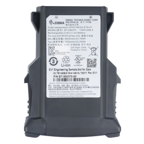 Battery(7000mAh) Replacement for Symbol MC9300, MC930B-G