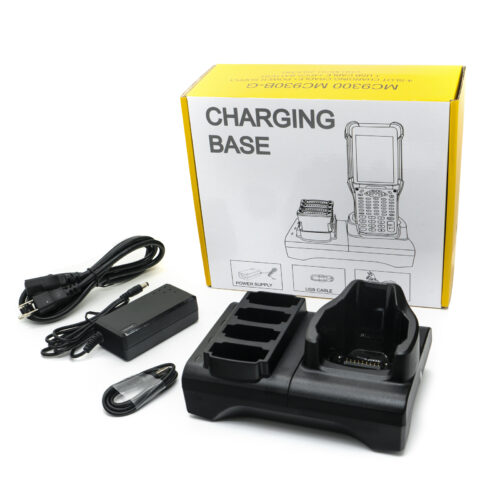 4-Slot Battery Charger Cradle with power supply for zebra mc930b mc9300 (CRD-MC93- 2SUCHG-01)